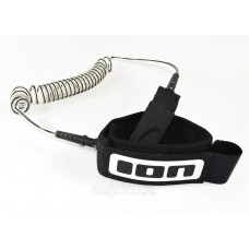 Лиш витой ION SUP Leash Coiled-Kneestrap, black, 10'