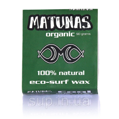 Воск для сёрфа Matunas Organic Eco-Surf Wax, 90g