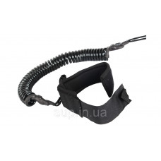 Лиш витой SUP Coil Leash 10', 6mm, black