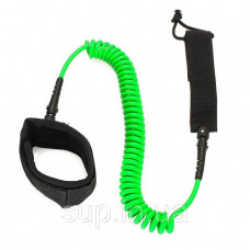 Лиш витой Coil Leash 7mm, 10', green