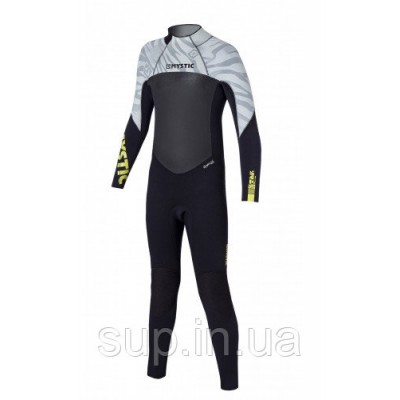 Б/У Гидрокостюм подростковый Mystic Star 5/4 D/L Fullsuit Junior Zebra, 2015, XS/134cm