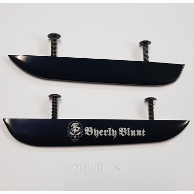 Плавник для вейкборда Byerly Blunt Steel Fin, black