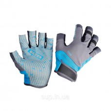 Гидроперчатки ION Amara Gloves Half Finger, blue/grey, 2018, 46/XS