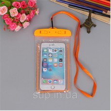 Гермочехол для телефона INIU IPX8 176мм х 106мм, orange