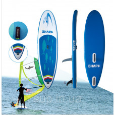 SUP доска Shark 11'0'' x 34'' x 6'' WindSurf, 2017, арт. SWS-335