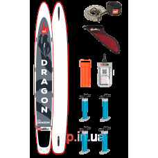 SUP доска Red Paddle Co Dragon 22'0'' x 34", 2019