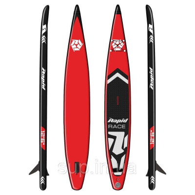 SUP доска Rapid Race II 12’6'' x 28'' x 6'', 2019