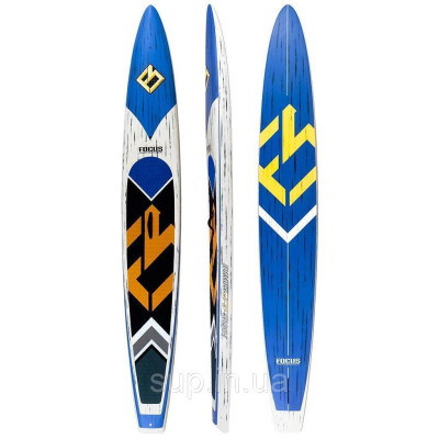 SUP доска Focus 14'0" x 23.5" Bluefin Turbo Race Carbon Paddle Board, ACT