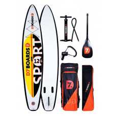 SUP доска D7 Boards 12'6'' x 30'' x 6'' Sport, 2019