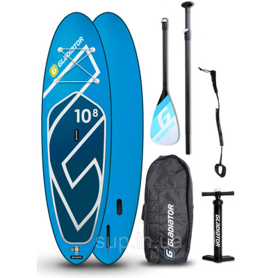 SUP доска Gladiator BL 10'8'' x 34'' x 6'', MSL, 26psi, 2019
