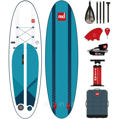 SUP доска Red Paddle Co Compact 9'6'' x 32", 2020 (package)