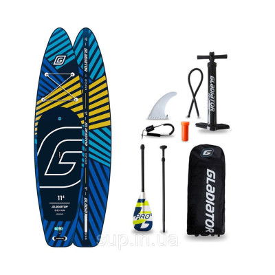 SUP доска Gladiator PRO Design 11'4" x 32'' x 4.75'', 26psi