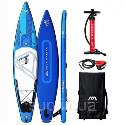 SUP доска Aqua Marina Hyper 12'6" x 30'' х 6'', 2020, BT-19HY02