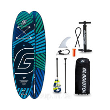 SUP доска Gladiator PRO Design 10'8'' x 34'' x 6'', 26psi