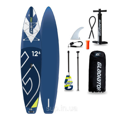 SUP доска Gladiator PRO 12'6''S x 30'' x 6'', 26psi