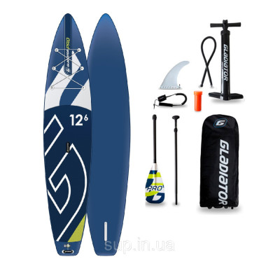 SUP доска Gladiator PRO 12'6''T x 32'' x 6'', 26psi