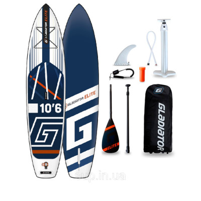 SUP доска Gladiator ELITE 10'6'' x 32'' x 4.75'', 26psi