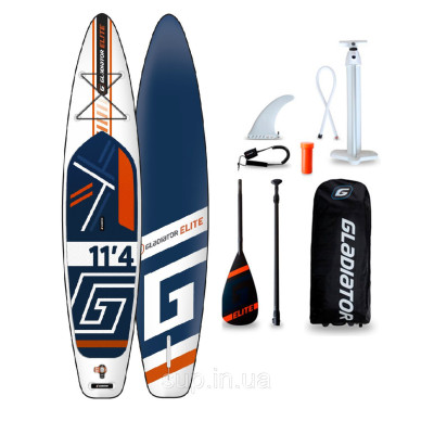 SUP доска Gladiator ELITE 11'4'' x 32'' x 4.75'', 26psi