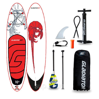 SUP доска Gladiator SHRIMP 10'6" x 32'' x 4,75'', 26psi