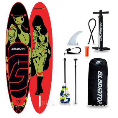 SUP доска Gladiator TATTOO 10'8" x 34'' x 6'', 26psi