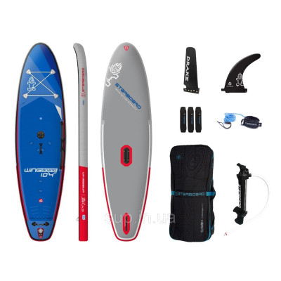 SUP доска Starboard Wingboard  10'4" x 32'' х 6'', 4 IN 1, 2021