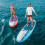 Весло для SUP Gladiator Carbon-Nylon 3pc Paddle, 2019