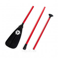 Весло для SUP Rapid Alu 3pc Mk2, red, 2020